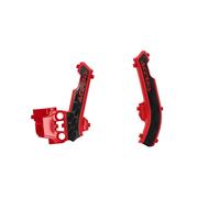 Acerbis KTM/Gas Gas/Husqvarna 50ccm, Protection de cadre X-Grip Rouge/Noir Rouge/Noir