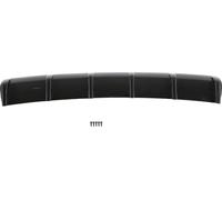 Pare-chocs arrière Diffuseur Ailerons -Spoiler -Châssis -Splitter brillant noir Accessoire aérodynamique Universel pour voiture