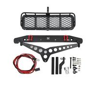 Pare-chocs arrière en aluminium RC avec Kit, pare-chocs arrière en métal pour 4 90046 III, accès à la voiture RC Cing à l'échelle 1/10, k avec montage