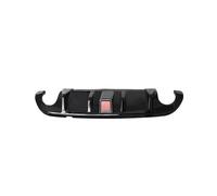 Pare-Chocs Arrière Lèvre Diffuseur pour Infiniti Q50 2014-2017 Accessoires pour Pare-Chocs Arrière Diffuseur Séparateur De Feux LED Aileron Support D'échappement(Glossy Black)