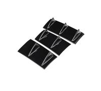 Pare-Chocs Arrière Pare-Choc Arrière Pour BMW E39 E60 E46 E90 F10 Diffuseur Becquet Pare-chocs Arrière Noir Brillant 3 Pièces Kit Modification Du Corps Inférieur À 7 Ailettes