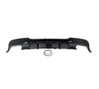 "Pare-chocs arrière - Pour BMW Série 3 E90 Limousine M Sport 2009-2012 - Accessoires Auto - Diffuseur - Quadruple sortie d'échappement - Look Carbone "