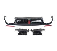 "Pare-chocs arrière - Pour Mercedes Classe S W222 2013-2017 - Accessoires Auto - Diffuseur - Noir Brillant - Ligne AMG "