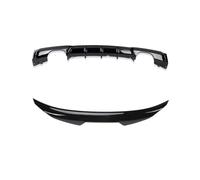 Pare-Chocs Arrière Pour MTech Pour MSport Diffuseur Corps Kit Pour BMW Série 3 F30 F31 2012-2019 320i 328i MP Pare-chocs Arrière Diffuseur Lèvre Carbone