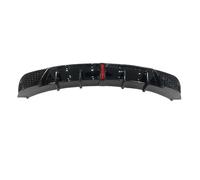 Pare-chocs arrière Pour Tesla pour modèle 3 2017-2019 4 portes pare-chocs arrière diffuseur lèvre ABS côté séparateur plaque de protection couvercle menton(Carbon fiber Look)