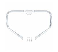 Pare-Chocs autoroute pour Softail pour Deluxe pour Slim pour FLSL pour Street pour Bob pour FXBB pour Fat pour Boy Sport Barre Protection Moteur Moto Route Crash Bar(Chrome)