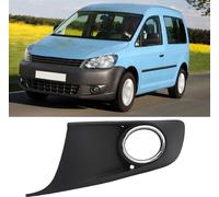 Pare-chocs avant Brouillard Light Grill Chrome Style Cache Lampes pour Caddy 2010 à 2015 gauche 1T0853665p9b9 1T0853665p