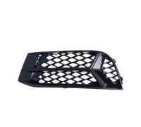 Pare-chocs Avant Calandre Cache Antibrouillard Voiture Brillante Style Course En Deux Pièces Pour A3 2017 2018 2019 2020 Calandres de voiture(Gauche)
