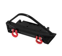 Pare-Chocs Avant CNC Alliage D'aluminium pour MJX pour Hyper Go H12Y 1/12 Trou Treuil Réservé Pièces Mise À Niveau Directes Voiture RC Hors Route Pare-Chocs Jouets RC