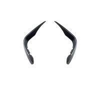 Pare-Chocs Avant Coin Spoiler pour Benz GLC-Class X253 C253 GLC260 300 2016-2019, Protection Becquets de Pare-Chocs de Voiture Spoiler Séparateur,Carbon Fiber Texture