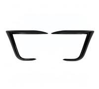 Pare-Chocs Avant d'automobile Becquet de Pare-Choc pour Avant Fendu pour Tesla modèle Y Juniper 2025, Lame Vent antibrouillard pour Kit Protection(Wind Blade Bright)