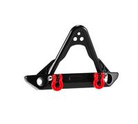 Pare-Chocs Avant En Métal Avec Lumières Pour Voiture Rc 1/24, Pièces De Mise À Niveau Pour Jeep Wrangler Jlu, Chenille Axiale Scx24