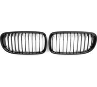 Pare-chocs avant Grille de calandre, remplacement direct, finition noire brillante, noir brillant