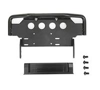 Pare - Chocs Avant Inférieur Métal Pour RC, Accessoires de Remplacement, Noir/Argent 117mm - Haute Résistance, Installation Facile, Compatible G500 G63 (Noire)