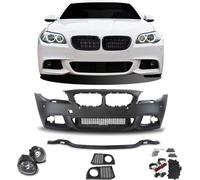 Pare-chocs avant JOM pour BMW Série 5 F10 F11 2010-2017 avec phares antibrouillard