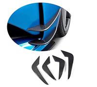Pare-Chocs Avant Lèvre Spoiler Canards Kit pour BMW 2 Series F87 M2 Coupe 2016-2019,Pare-Chocs Aileron Pare-Chocs Diffuseur Pare-Chocs Lèvre de Remplacement