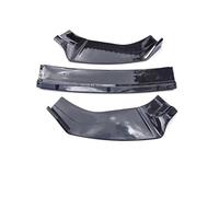 Pare-Chocs Avant Lıp Spoiler pour Golf 7, 7.5 MK7 MK7.5 pour GTI pour GTD R pour Line 2012-2020 Lame De Pare-Choc Avant(Bright Black)