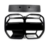 "Pare-chocs avant - Pour BMW G22/G23 2021-2023 - Accessoires Auto - Calandre Mesh style CSL - Noir Brillant "