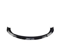 Pare-Chocs Avant pour Tesla pour modèle 3 2017 jusqu'à Maxton Style Couvercle de lèvre Pare-Chocs pour Avant séparateur Canards Kit carrosserie Spoiler diffuseur Tuning(Gloss Black)
