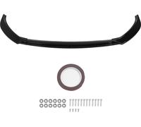 Pare-chocs avant spoiler à lèvres 3 sections aérodynamique menton diffuseur -kit de cire pour siège Ibiza Mk5 standard FR noir brillant