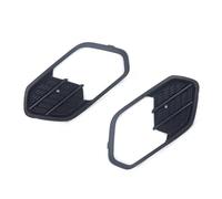 Pare-chocs Avant Voiture Cadre Lampe Antibrouillard Couverture Calandre Pièces De Protection Compatible Avec Ford Pour Escape Pour Kuga 2017 2018 2019 Antibrouillard Calandre(Pair)