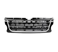 pare-chocs avant voiture calandre Pour Land pour Rover pour Discovery 4 LR4 2014 2015 2016 LR057534 voiture calandre pare-chocs avant panneau central gril supérieur grilles avant(Black white)