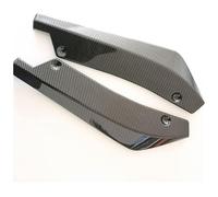 Pare-Chocs Becquet Arrière pour BMW 1 2 3 4 5 6 7 Série X1 X3 X4 X5 X6 325 328 F30 F35 F10 F18 GT E36 E38 Voiture Universel Pare-Chocs Arrière Spoiler Diffuseur(Carbon Fiber Pattern)