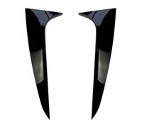 Pare-Chocs Becquet Arrière pour BMW X4 G02 2019 2020 2021 1 Paire Noir Brillant Fenêtre Arrière Becquet Toit Aile Latérale Séparateur Canard À Air Revêtement D'habillage