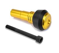 Pare-Chocs Cadre de bâton de Protection Contre Les Chutes d'échappement Accessoires de Moto curseurs Anti-Chute pour ZONTES 350M 350E 350D 310M Curseur(Or)