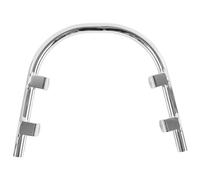 Pare-Chocs Crash Bar pour Vespa pour GTS300 pour GTS250 pour GTV300 2008-2022 Garde-Boue Avant Garde-Boue Support De Support Barre De Collision Guidon Crash Bar Protecteur(Chrome)