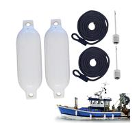 Pare-chocs de bateau - 40 x 11 cm PVC gonflable, protection anti-fuite, accessoire de sécurité d'amarrage | Idéal pour yacht, lac, mer, piscine, surf, camping, extérieur, bateau, côte, sports