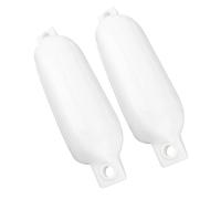 Pare-Chocs de Bateau Marin, Bouées de Boule d'Amarrage Portables pour Bateau Gonflable avec 2 Cordes, pour Amarrage, Quais, Yachts, Navires, Voiliers, 4,33 X 15,75 Pouces