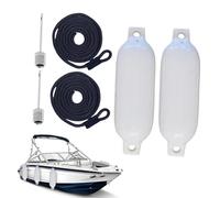 Pare-chocs De Bateau - PVC, Garde-boue Du Bateau, Absorption De Choc | Des Pare-chocs À L'épreuve Des Fuites Pour Les Yachts, Dees Accessoires De Protection Pour Le Lac, Le Surf, Le Camping, La Piscin
