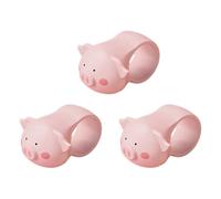 Pare-chocs de poignée de porte en Silicone, cochon, B | Protège-poignées élastiques en Silicone sur le thème du cochon, pour portes et ouvertures, marques de