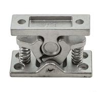 Pare-chocs de porte conçu avec double rouleau pour limiter les mouvements involontaires des portes dans les véhicules et les structures temporaires (acier inoxydable 304)