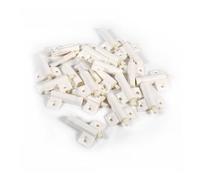 Pare-chocs de Porte D'armoire, Amortisseur de Porte à Fermeture Douce, Lot de 20 Amortisseurs de Porte de Meuble, Amortisseurs de Meuble, Amortisseurs de Porte, Amortisseurs pour Placard de(blanche)