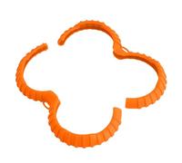 Pare-Chocs d'hélice, Protection d'hélice de Drone TPU Léger 1 Paire Anti-Collision pour AVATA 2 (Orange)