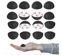 Pare-Chocs en Silicone Demi-Sphérique De 3,2 Cm, Pieds Isolants, Caoutchouc, Coussin De Haut-Parleur Antidérapant avec Coussin Isolant De Tourne-Disque Auto-Adhésif,16 Pièces