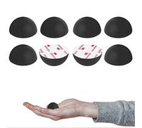 Pare-Chocs En Silicone Demi-Sphérique De 3,2 Cm, Pieds Isolants, Caoutchouc, Tapis De Haut-Parleur Antidérapant, Tapis D’Isolation De Phono Autocollant,8 Plateau