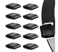 Pare-chocs en silicone résistant à la chaleur pour friteuse à air comprimé - 10 pièces - Convient pour les modèles de friteuse à air, les dîners de famille, les événements de restauration - Prolonge