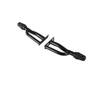 Pare-Chocs Fixe Épais pour Moto Barre De Protection Universelle pour Bordure Transversale en Acier Au Carbone Moto Moteur Garde Pare-Chocs Autoroute Crash Bars