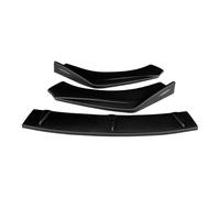 Pare Chocs Lèvre Lame pour 970 2010-2016 3 Pièces Pare-Chocs Avant De Voiture Lèvre Diffuseur De Menton Séparateur Kit De Protection De Barrage d'air(Matte Black)