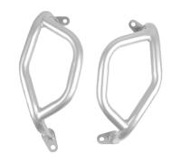Pare-Chocs Moto Barre De Sécurité pour Moto Autoroute Protection Moteur Pare-Chocs Cage Cascade pour CB500X pour CB500 X pour CB400X 2019 - 2023 Guidon Crash Bar Protecteur(Silver Lower)