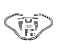 Pare-chocs moto Barres De Protection Pour Moteur D'autoroute Protection Cage Cascade Pour Pare-chocs Pour BMW Pour R18 Pour R18B Classic 2020-2023 Moto Crash Bars(Chrome)