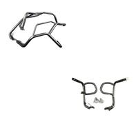 Pare-Chocs Moto Pare-chocs de protection de moteur de moto Convient pour BMW F800GS, F700GS, F650GS 2008-2017 2018 Pare carters pour(Upper Lower Black)