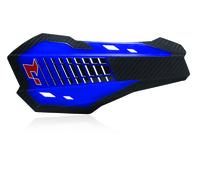 pare-chocs motocross enduro universels en plastique Rtech Hp2 bleu