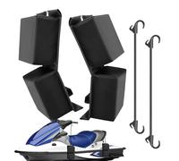 Pare-chocs pour bateaux - Pare-chocs pour quai amortisseurs, protection marine plate, protections gonflables pour bateaux à moteur Yacht à ponton Maisons flottantes de Wakeboard | Équipement de si