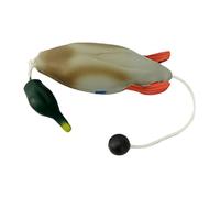 Pare-chocs Pour Chien Pour Aller Chercher L'eau - Mannequins D'oiseaux Flottants Pour Chiens De Chasse, Jouets De Simulation Imperméa | Ensemble De Canard D'entraînement Eva 26-42 Cm Avec Pigeon Dind