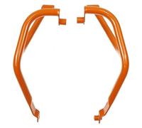 Pare-Chocs pour Duke250 pour Duke390 pour Duke 390 250 2017-2023 Accessoires Moto Barres Collision D'autoroute Pare-Chocs Garde Moteur Protecteur Cage Cascade Autoroute Crash Bars(Orange)