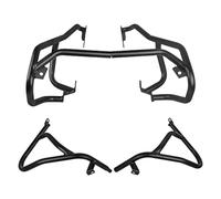 Pare-Chocs pour G310GS pour G310R 2022 2023 Moto Supérieure Inférieure Moteur Garde Crash Cadre Protection Pare-Chocs Réservoir Carburant Protecteur Autoroute Crash Bars(Black Up and Lo)
